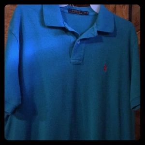 Polo button up shirt size M